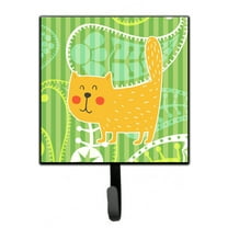 Cat on Paisley Leash or Key Holder