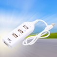 thumbnail image 2 of Bamboohart Hub USB avec Indicateur 1Ensemble 19.3x1.4x0.8in, 2 of 7