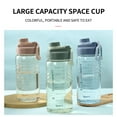 thumbnail image 6 of Vikakiooze Water Bottles Sports Water Cup Large-Capacity Water Bottle Fitness Cup Straw Kettle Outdoor 1500Ml Super Large Space Cup Kitchen Appliances on, 6 of 8