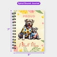 thumbnail image 5 of Happy Mother's Day Proud Pitbull Mom Spiral Bound Journal Terrier Dog Lover 5x7in Spiral Notebook - 03003, 5 of 5