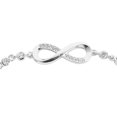 thumbnail image 3 of Mujeres Moda Ajustable Plata Infinito Amistad Dama De Honor Pulsera Cubic Zircon Cristal Joyería Regalos Muyoka Hogar, 3 of 7