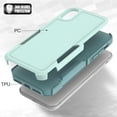 thumbnail image 5 of for iPhone X/iPhone Xs Case: Dual Layer Protective Heavy Duty Cell Phone Case Shockproof Rugged Bumper Tough with Screen Protector - Military Grade Drop Tested for Appple iPhone X/iPhone Xs, Green, 5 of 16