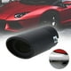 thumbnail image 3 of Tubo de escape redondo Silenciador de cola Tubo de punta Tubo de escape de coche de acero inoxidable, 3 of 6