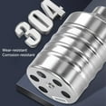 thumbnail image 4 of TOP-MAX Automatic Water Level Control Valve 304 Stainless Steel Float Valve Water Flow Control Valve Silver, 4 of 8