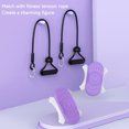 thumbnail image 3 of Tablero de equilibrio de disco silencioso para entrenador de cintura separado para dispositivo de fitness (púrpura) Ndcxsfigh Para Estrenar, 3 of 9