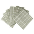 thumbnail image 2 of REGALWOVEN 6 Pack Rectangle Tablecloth Wrinkle Waterproof Plastic Table Cover for Party and Dining Room Grey 54' x 71', 2 of 5