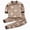 H154-Brown, variant on Toddler Baby Girl Clothes Cute Long Sleeve Sweatshirt Fall Winter Outfits Kids Joggers Pants 2Pcs Soft Set(Brown,3-4 Y)