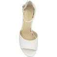 thumbnail image 5 of Jessica Simpson Women's Sherron Heeled Sandal, Bright White, 11, 5 of 7