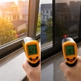 thumbnail image 4 of Window Film, 79 Inch Static Cling One Way Privacy Tint, Heat Blocking UV Protection Anti Glare Glass Sticker for Home, Bedroom, Office, Daytime Privacy, 4 of 7