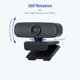 thumbnail image 4 of 1080P HD Streaming Webcam USB Cámara de video para computadora 2 megapíxeles Visualización ampl CACAGOO Cámara web, 4 of 7