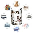thumbnail image 4 of Naloa Pedigree dogs collage Round Large Laundry Basket, Toy Storage for Hamper Kids Room,Toy Storage-Medium, 4 of 6