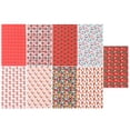 thumbnail image 1 of 9pcs Christmas Leather Sheet Synthetic Leather Fabric for Earrings Making Craft, 1 of 9