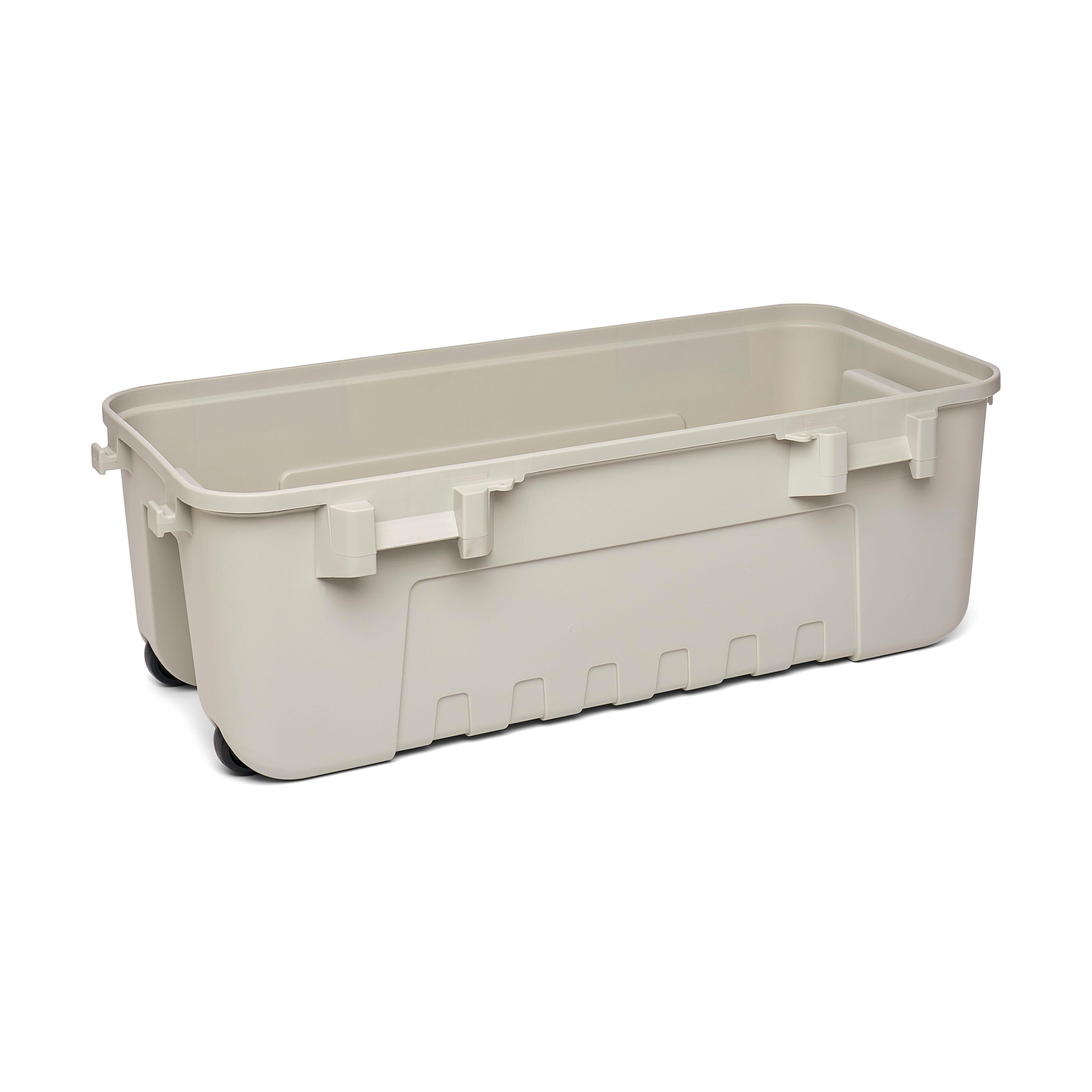 Plano Sportsman's Trunk, Smoke, 27-Gallon Lockable Storage Box