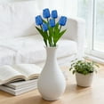 thumbnail image 6 of 1Pc Fake Tulips, Realistic Artificial Tulip Flower, Faux Single Tulip Stem, PU Fake Tulip Branch for Vase, 13.4 Inch Silk Tulip for Floral Arrangements, Home Decor, Table Centerpiece Wedding Decor, 6 of 7