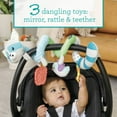 thumbnail image 5 of Infantino Spiral Activity Toy, Hook-on Toy, 0-12 Months, Multicolor Raccoon, 5 of 11