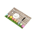 thumbnail image 3 of MKHERT Happy Easter Decoration Easter Eggs and Cute Bunny Placemats Table Mats for Dining Room Kitchen Table Decoration 12x18 inch,Set of 4, 3 of 4
