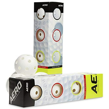 Salming Aero Floorball White 4 Pack