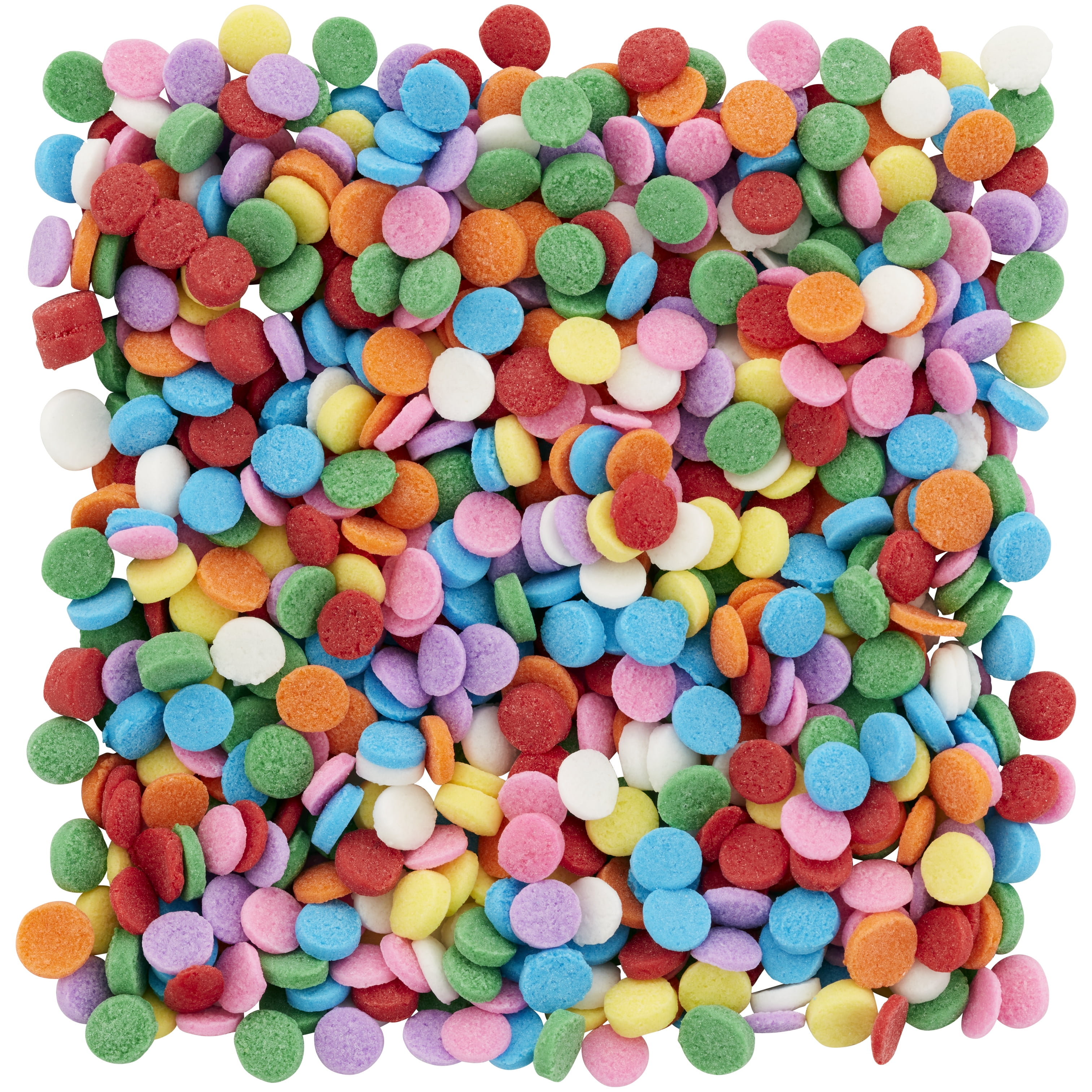 Wilton Bright and Colorful Rainbow Confetti Sprinkles, 2.04 oz.