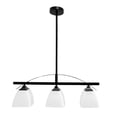 thumbnail image 3 of Lampara De Techo Luz Ideal, Colgante Lineal Negro 3 Luces., 3 of 5
