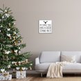 thumbnail image 2 of Witty Deer Quote Rustic Lodge Antlers Motif Holiday Graphic Art Framed Art Print Wall Art, 2 of 7