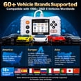 thumbnail image 3 of CICPAP OBD2 Scanner ABS SRS Transmission, Check Engine Code Reader for Cars and Trucks, 4-System Diagnostic Tool with Read/Clear Codes, Live Data, AutoVIN, WiFi Update, Battery Test, 3 of 8