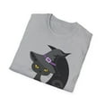 thumbnail image 5 of Cat Witch Hat, Gildan Unisex Softstyle T-Shirt, Graphic Tee, S-3XL, 5 of 5