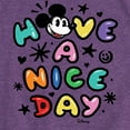 thumbnail image 3 of Disney - Mickey Mouse - Have A Nice Day - Toddler & Youth Girls Short Sleeve Graphic T-Shirt, 3 of 5