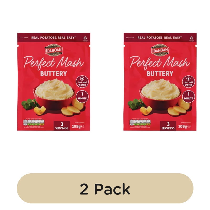 Idahoan Buttery Mash 109g, British Import (Pack of 2)