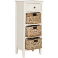 thumbnail image 3 of Safavieh American Homes Collection Michaela Side Table, 15" x 11.8" x 35.8", Distressed White, 3 of 3