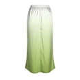 thumbnail image 7 of TaTaai Women's Satin Elastic Waist Maxi Skirt with Drawstring, Solid Color, and Flowy Ankle-Length Silhouette Gift, 7 of 7