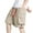 Khaki, variant on Youmylove Men's Fashion Golf Shorts Mens Stylish Solid Color Cargo Pants Casual Large Pocket Shorts Stylish Comfy Short