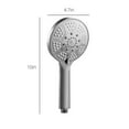 thumbnail image 3 of High-Pressure Handheld Shower Head with Carbon Filter, Hard Water Softener, 5 Spray Modes, Anti-Clogging Nozzles, Easy to Install, for Home, 3 of 6