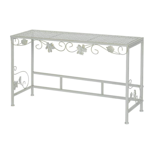 Soporte para plantas, estante para plantas, decoración, regalos, soporte multifuncional para macetas Blanco