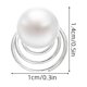 thumbnail image 2 of unbranded 60Ud Clips Para De Mujer Con Espiral Resistente Y Decoraciones De Y Rhinestones, 2 of 6