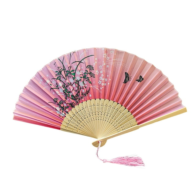 Stylish Folding Hand Fans Foldable Line Dancing Popping Hand Fan & Clap Fans Craft Boots On The Ground Hand Fan 2025
