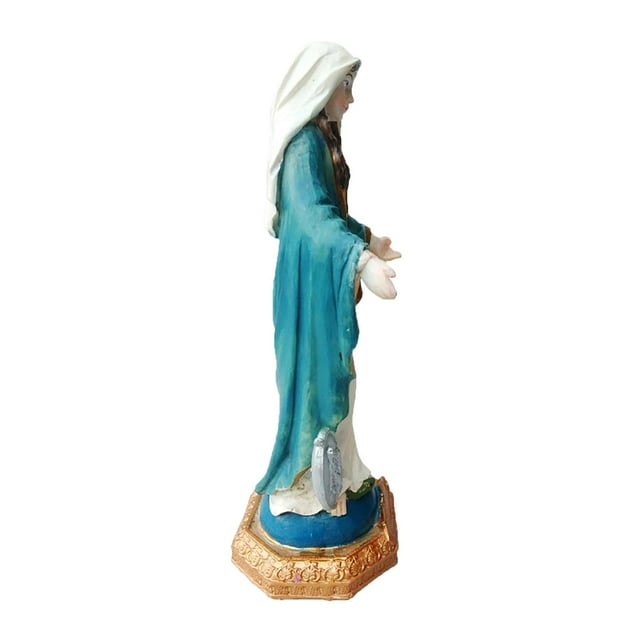 Figura de la Natividad Sagrada pintada a mano Estatua religiosa cristiana Navidad Virgen E