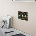 thumbnail image 5 of Yayeee Toggle Light Switch Wall Plate 2-Gang 4.56"x4.48" Decorative Outlet Cover, Green Christmas Holly, 5 of 7