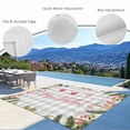 thumbnail image 3 of Merry Christmas Outdoor Rug for Patio/Deck/Porch, Non-Slip Large Area Rug 5 x 8 Ft, Xmas Pine Branch Red Star Balls Grey Plaid Indoor Outdoor Rugs Washable Area Rugs, Camping Rug Carpet Runner, 3 of 8