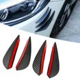 thumbnail image 3 of Couteau à Vent Modifié pour Voiture en Fibre de Carbone Universel, 4 Pcs Auto-Adhésif, Réduit la Résistance au Vent, 3 of 8