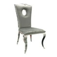 thumbnail image 1 of Chaise de salle à manger canadienne Bella Silver (Ensemble de 2), 1 of 1