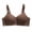Coffee, variant on Women's Front Closure Bras Underwear Postpartum Feeding To Sagging Pregnant Bras Wireless Bras, 34B/C-42B/C