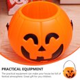 thumbnail image 2 of 4pcs Halloween Evil Pumpkin Cucharas Divertidas contenedor de caramelo portátil para niños, 2 of 7
