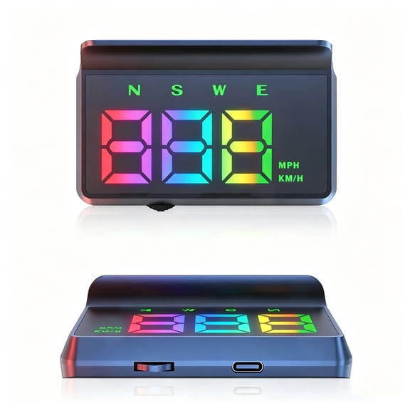 Unbranded Heads Up Display for Cars Digital Speedometer Overspeed Alarm