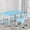 Blue, variant on ZToonmas School Supplies Children'S Combined Study Table Plastic Work Table Can Be Raised and Lowered