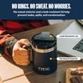 thumbnail image 3 of RTIC 12 oz Ceramic Lined Insulated Essential Mug, Wide Mouth, Leak-Resistant Lid, Persimmon, 3 of 7