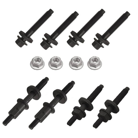 OE # 6505316AA Exhaust Manifold Stud Bolt Nut Kits 12PCS Fits select: 2013-2014 RAM 1500 ST, 2012 DODGE RAM 1500 SPORT