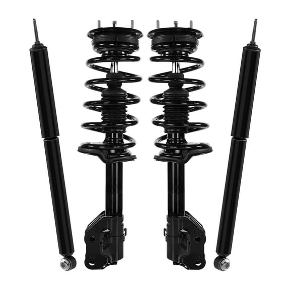 AutoShack Front Complete Strut & Coil Spring   Shock Absorber Replacement for 2007-2010 Ford Edge 2007-2010 Lincoln MKX 4-PC Kit