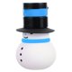 thumbnail image 4 of GOOHOCHY Botella de viaje de silicona con forma de muñeco de nieve navideño, rellenable, para loción y champú., 4 of 8