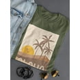 thumbnail image 3 of Aloha On The Beach T-Shirt Women -Smartprints Designs, Female Large, 3 of 4