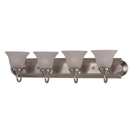 

Essentials 4-Light Bathroom Vanity Satin Nickel